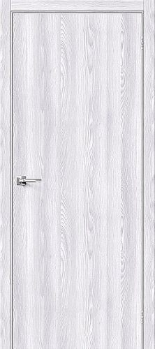 Дверь Браво Браво-0 экошпон Riviera Ice, глухая