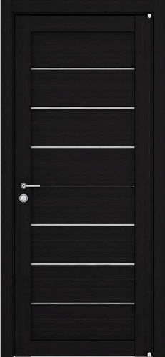 Дверь ДР экошпон Eco-Light 2125 шоко велюр, стекло