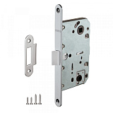 Замок сантехнический пластиковый язычок PL96WC-50/BL CP хром