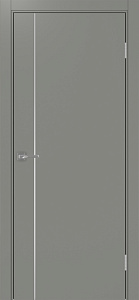 Недавно просмотренные - Дверь Эко 204 серый молдинг SC, кромка ABS, глухая