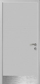 Недавно просмотренные - Дверь гладкая влагостойкая композитная Капель моноколор RAL 7035 с отбойником