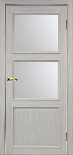 Дверь Эко 630.221 ОФ1 дуб беленый, сатинат