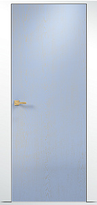 Недавно просмотренные - Дверь Оникс скрытая с отделкой эмаль голубая с золотой патиной, стандартная