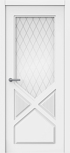 Недавно просмотренные - Дверь Модена эмаль белая, сатинат Кристалл