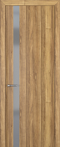 Дверь Z K2 toppan орех грецкий, matelac silver grey, глухая