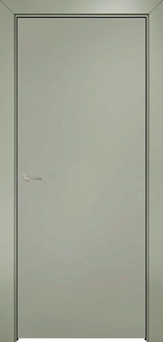 Дверь Оникс Гладкая эмаль RAL 7038, глухая