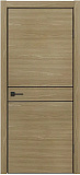 Дверь L-52 дуб натуральный кромка AL, глухая