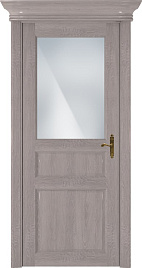 Недавно просмотренные - Дверь Статус CLASSIC 532 дуб серый, стекло сатинато белое матовое