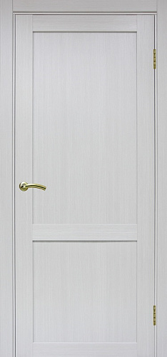 Дверь Эко 502.11 ясень серебристый, глухая