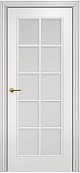 Схожие товары - Дверь Оникс Турин фрезерованная эмаль белая, сатинато с решеткой №1
