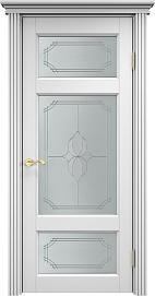 Недавно просмотренные - Дверь ПМЦ массив ольхи ОЛ55 эмаль белая, стекло 55-3