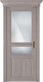 Недавно просмотренные - Дверь Статус CLASSIC 533 дуб серый, стекло сатинато белое матовое