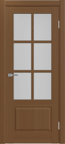 Дверь Эко 641.2221 ОФ3 орех, сатинат