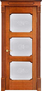 Недавно просмотренные - Дверь ПМЦ массив ольхи ОЛ7.3 медовый с патиной орех, стекло мателюкс
