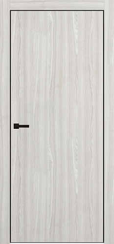 ДГ PZG-50 4AВ дуб белый, AL black с 4-х сторон