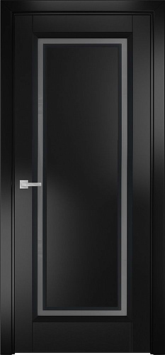 Дверь Оникс Бристоль 1 эмаль черная