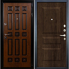 Недавно просмотренные - Входная металлическая дверь Лекс Гладиатор, винорит Golden патина чёрная/панель №60 алмон 28