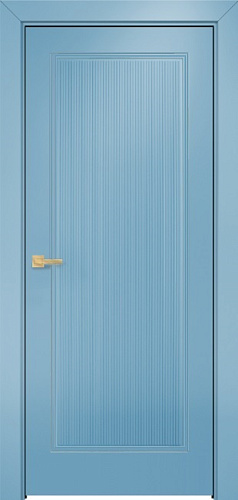 Дверь Оникс Сиэтл 1 эмаль голубая, глухая
