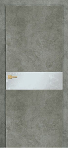 Недавно просмотренные - Дверь Оникс Соло бетон светлый, глухая, стекло Lacobel белое матовое