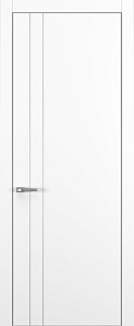 Недавно просмотренные - Дверь Z K15 полипропилен белый, ALU кромка хром, молдинг серебро, глухая