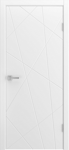 Дверь Fiesta эмаль белая, глухая