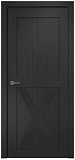 Дверь Оникс Лофт №5 дуб графит, глухая