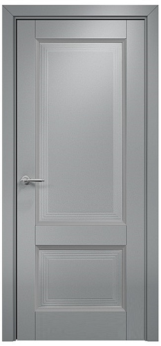 Дверь Оникс Тоскана 2 эмаль RAL 7040, глухая