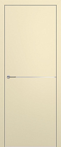 Недавно просмотренные - Дверь Z K10 полипропилен крем, ALU кромка хром, молдинг серебро, глухая