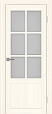 Дверь Эко 541.2221 ПФ ясень светлый, сатинат