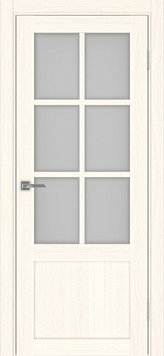 Дверь Эко 541.2221 ПФ ясень светлый, сатинат