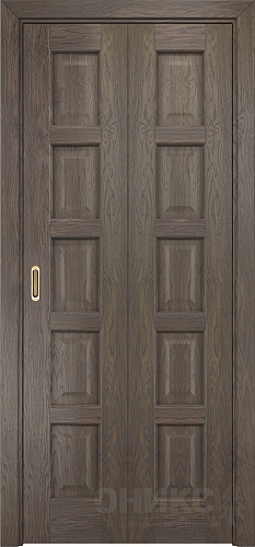 Дверь-книжка Оникс Вена 2 дуб античный, глухая