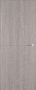Недавно просмотренные - Дверь Статус FAVORITE 701 дуб серый, глухая с алюминиевым молдингом