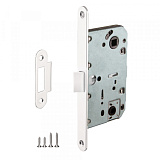 Замок сантехнический пластиковый язычок PL96WC-50/BL WH белый