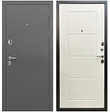 Входная дверь Матадор Союз серебро антик 90мм/лиственница бьянко