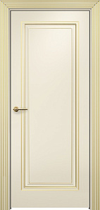 Недавно просмотренные - Дверь Оникс Турин фрезерованная №3 эмаль слоновая кость патина золото по контуру, глухая