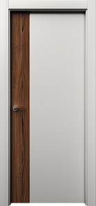 Недавно просмотренные - Дверь Неом эмаль RAL 9010, шпон орех американский, глухая