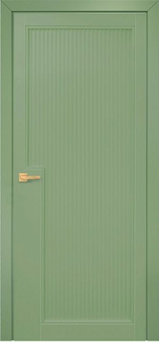 Дверь Оникс Лигнум эмаль RAL 6021, глухая