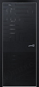 Схожие товары - Дверь Оникс Соло 2 эмаль черная/пескоструй RAL9005 контурный рисунок Лабиринт