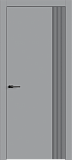 Дверь Лайн6 серая, глухая
