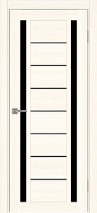 Недавно просмотренные - Дверь Эко 558.212 ясень светлый, lacobel черный