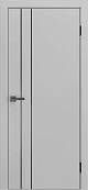 Схожие товары - Дверь L-58 серебристо-серый кромка AL, глухая