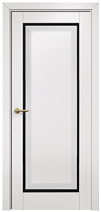 Недавно просмотренные - Дверь Оникс Тоскана 1 эмаль белая/чёрная, глухая