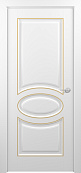 Схожие товары - Дверь Z Provans Т2 эмаль White patina Gold, глухая