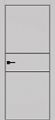 Схожие товары - Дверь Эко 203 пепельный молдинг SB, кромка AL черная SB с 4-х сторон, глухая
