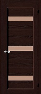 Недавно просмотренные - Дверь Vi Lario массив сосны Леон1 венге Т19, стекло сатинато бронзовое