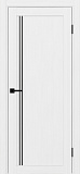 Дверь Эко 566.111 АПП белый лед молдинг SB, глухая