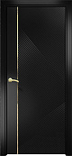 Схожие товары - Дверь Оникс Нова эмаль черная молдинг золото, глухая