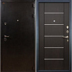 Недавно просмотренные - Входная металлическая дверь Лекс Колизей Антик Тёмное серебро/панель №24 Венге