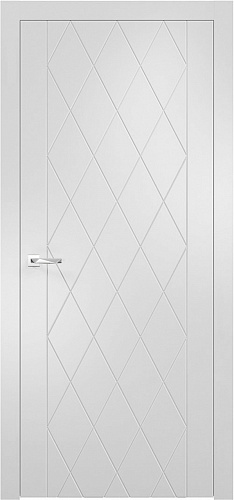 Дверь V Лоярд эмалит Севилья 10 софт айс, глухая