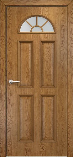 Дверь Оникс Бостон дуб золотистый, глухая